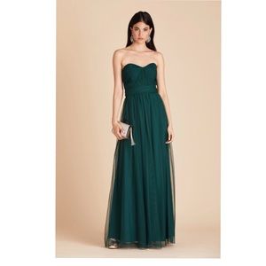 Christina Convertible Dress by Birdy Grey Size L Emerald Green NWOT